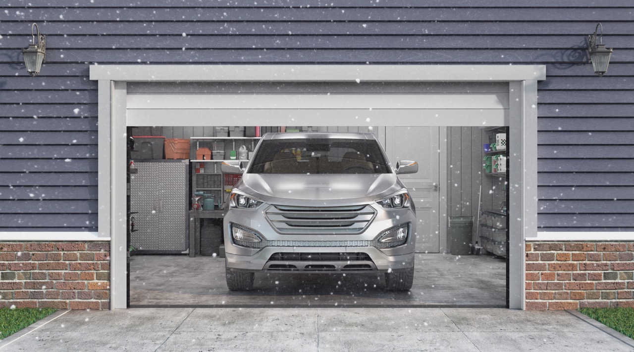 Parking in a garage is one of the best ways to protect your car from hail.